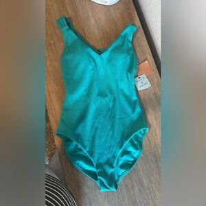 Shade & Shore Vibrant Teal Swimsuit